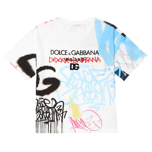 DOLCE & GABBANA Logo Cotton T-Shirt