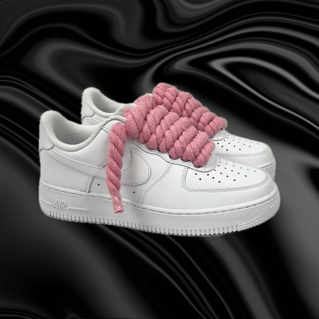 AIRFORCE 1 ROPE LACES LOW ‘07 “WHITE/PINK”