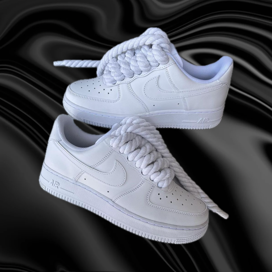 AIRFORCE 1 ROPE LACES LOW ‘07 “TRIPLE WHITE”